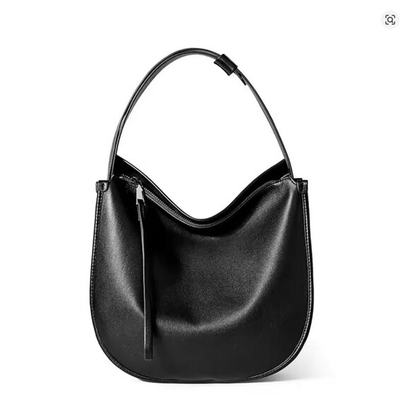 Luxury Genuine Cowhide Leather Tote Shoulder Crossbody Bag Large Capacity - Picture 1 of 15